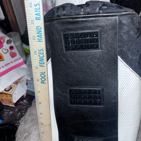 Fox Black and White Satchel with Yellow Accent - Picture 7 of 11